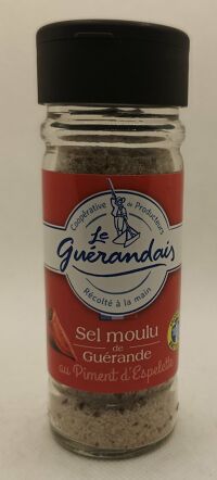sel moulu de Guérande au piment d'Espelette 90gr
